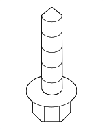 N91159101 - Fuel System: Fuel Tank Mount Bolt for Volkswagen: Arteon, Atlas, Atlas Cross Sport, ID. Buzz Image