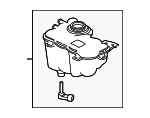 T2H4044 - Cooling System: Reservoir Tank for Jaguar Image