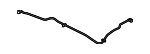 T2H1418 - Cooling System: Reservoir Hose for Jaguar Image