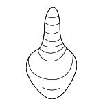 MF350790 - Electrical: High Mount Lamp Screw for Mitsubishi: Galant, Montero Sport Image