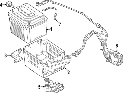 Battery for 2024 BMW M440i xDrive Gran Coupe #0