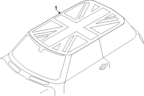 Stripe Tape for 2020 Mini Cooper #2