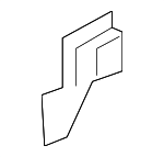 8E0853107 - Body: Instrument Panel Clip for Porsche Image