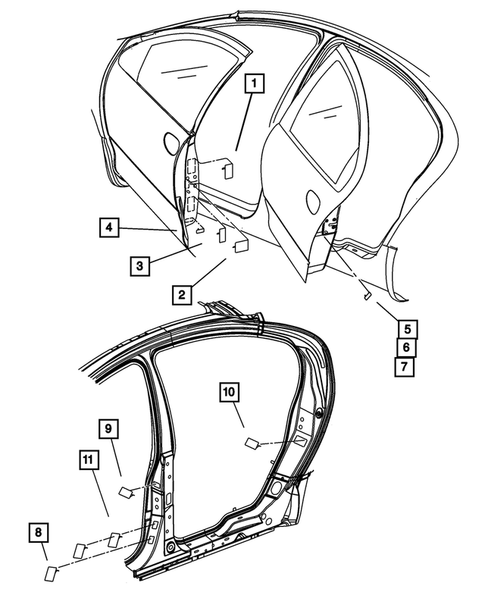 Doors for 2006 Chrysler 300 #0