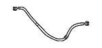 254203X500 - : Upper Hose for Hyundai: Elantra, Elantra Coupe, Elantra GT Image