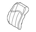 21191025477F40 - Body: Seat Back Cover for Mercedes-Benz Image