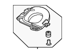 172506FBA01 - Engine: Air Inlet Cover for Honda Image