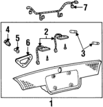 XS2Z13A565AA - Electrical: Reflector Panel for Ford Image