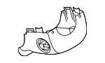 96808951 - Steering: Lower Column Cover for Chevrolet: Aveo, Aveo5 | Pontiac: G3 Image