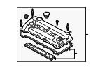 L3BD10210B - Engine: Valve Cover for Mazda Image