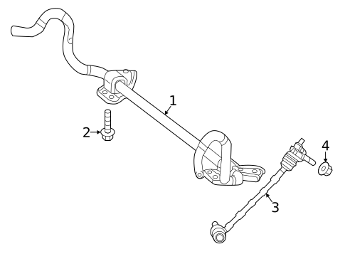 Stabilizer Bar & Components for 2021 Mercedes-Benz AMG GT 63 S #0