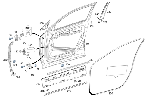 Front Doors for 2026 Mercedes-Benz GLB35 AMG #0