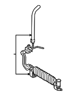 4440260051 - Steering: Power Steering Cooler for Toyota Image