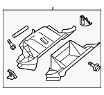 68500JA02A - : Glove Box Assembly for Nissan: Altima Image