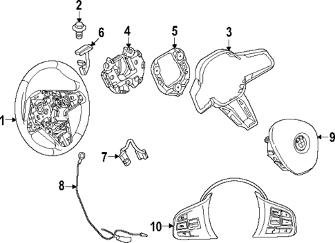 Steering Wheel & Trim for 2024 BMW X1 #1
