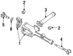 E73Z4010A - Suspension: Axle Housing for Ford: Tempo | Mercury: Topaz Image