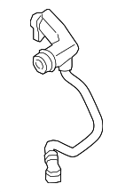 17125A37139 - Cooling System: Connector Hose for BMW: 530i, 540i, 750i xDrive, M550i xDrive, M8, M850i xDrive, M850i xDrive Gran Coupe Image