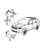 68078977AL - : Front End Module Wiring for Jeep: Grand Cherokee Image