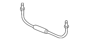 99635296202 - Brakes: Brake Line for Porsche Image