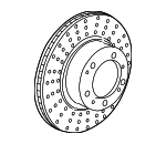 98635140105 - : Rotor for Porsche: Boxster Image