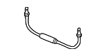 99635296202 - Brakes: Brake Line for Porsche: 718 Boxster, 718 Cayman, 911, Boxster, Cayman Image