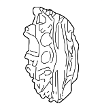 98635142203 - : Caliper Assembly for Porsche: Boxster, Cayman Image