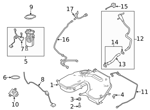 Fuel System Components for 2020 Land Rover Defender 90 #3