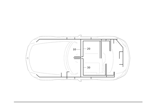 Frame Floor Unit Main Cable Harness for 2014 Mercedes-Benz SLS AMG #0