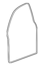 3B0867365FFKL - Body: Weather-strip On Body for Volkswagen: Passat Image