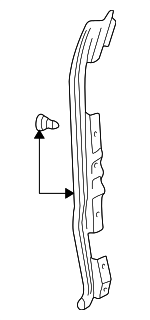 3B0837726A - Body: Door Weather-strip for Volkswagen: Passat Image