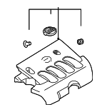 14041EL01A - : Engine Cover for Nissan Image