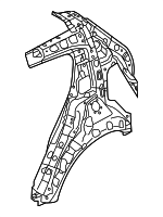 71601D9000 - Body: Inner Quarter Panel for Kia Image