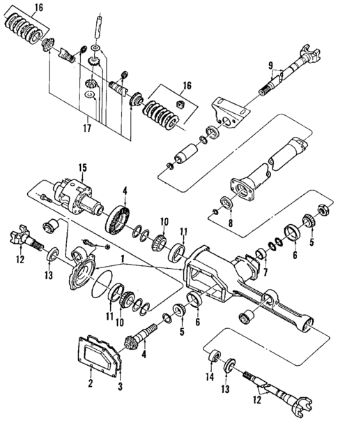 Propeller Shaft for 1990 Ford Tempo #0