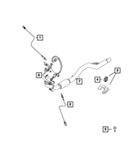 68439519AA - Electrical: Oxygen Sensor for Mopar Image