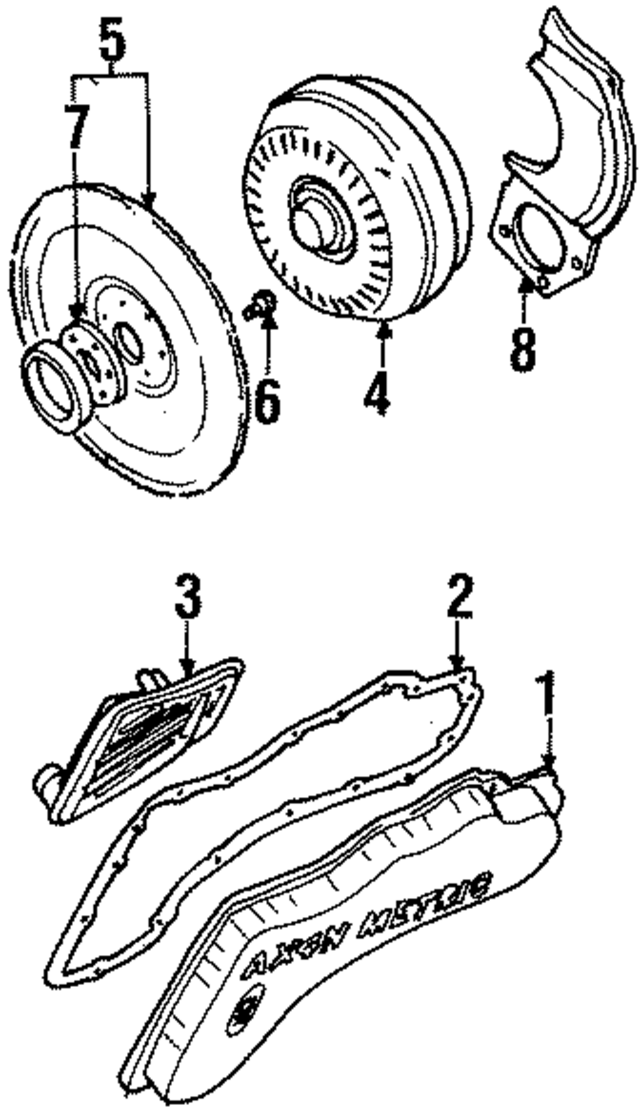 F5OY6375A - Engine: Flywheel for Ford Image
