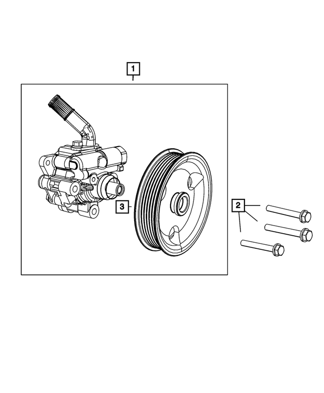« R8068641AC – Steering : Direction Assistée Pompe, Refabriqué pour Mopar Image »