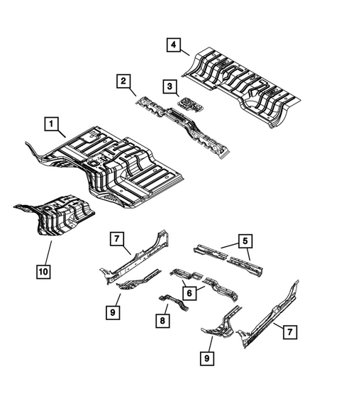 Floor Pans for 2026 Ram 3500 #3