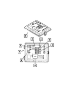 68100732AB - Electrical: Circuit Breaker for Mopar Image