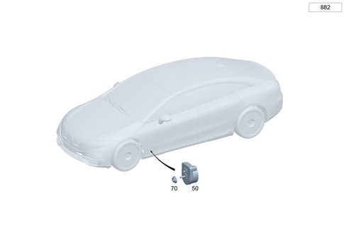 Anti-Theft Alarm System for 2024 Mercedes-Benz EQS 580 #0