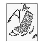 32206287 - Body: Seat Frame for Volvo Image