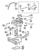 68621194AA - Emission Controls: Vent Hose for Mopar Image