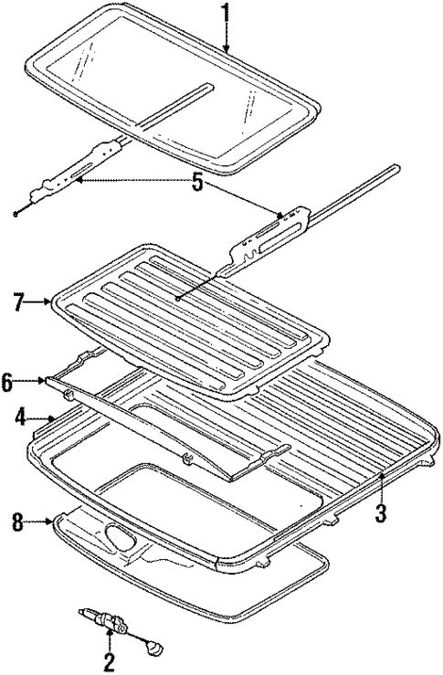 Sunroof for 1985 Subaru DL #0