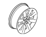 8A8Z1007B - Suspension: Wheel, Alloy for Ford: Flex Image