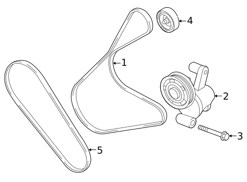 Belts & Pulleys for 2019 Ford Transit Connect #0