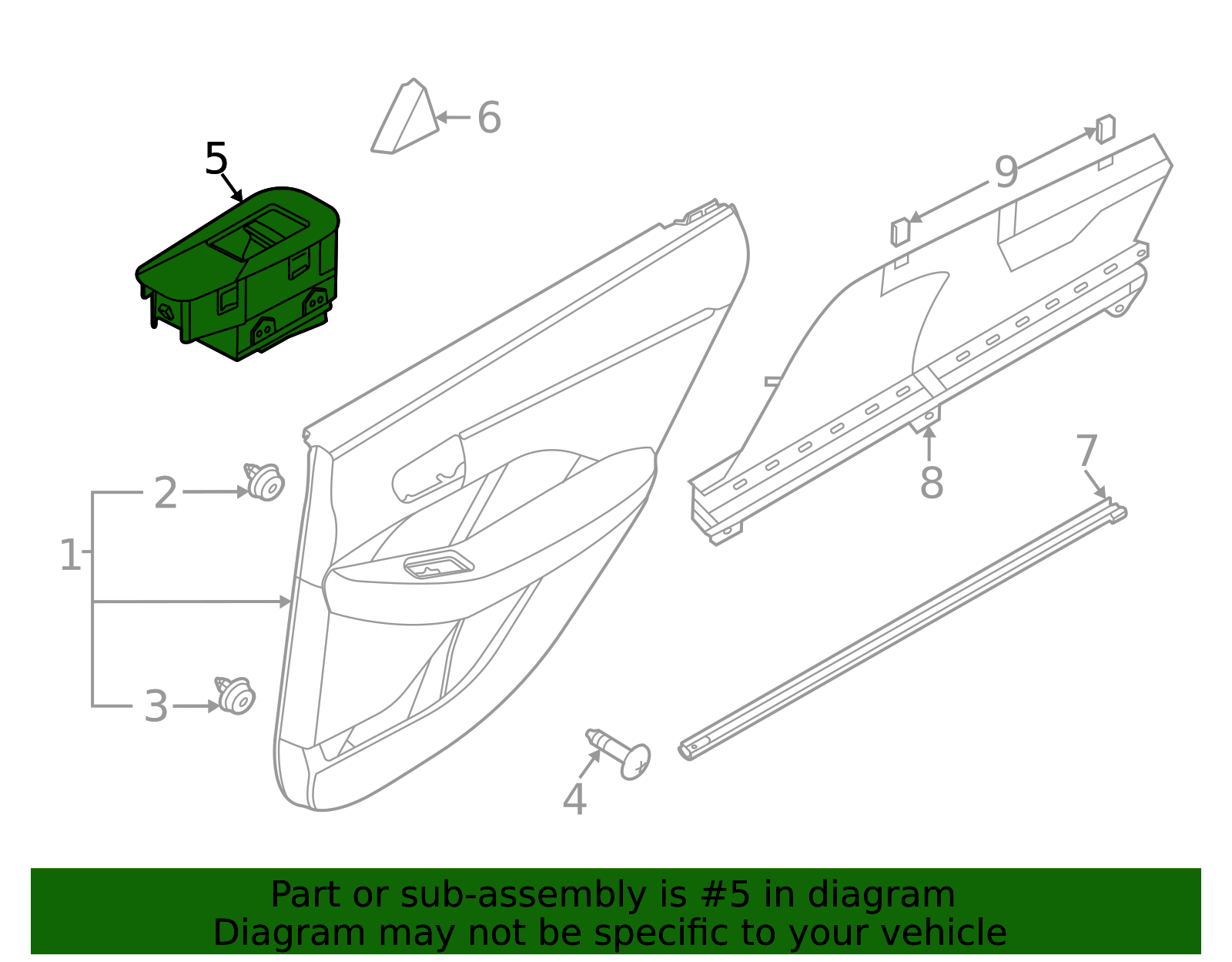 93575-L1005-MMF - High-Quality Door Window Switch for 2023-2025 Hyundai ...