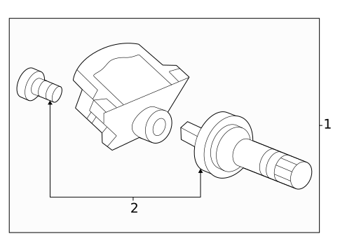 Tire Pressure Monitor Components for 2025 Acura ADX #0