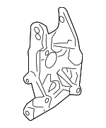 5085227AB - Engine: Front Bracket for Mopar Image