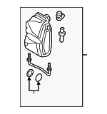 8W0615107AB - : Disc Brake Caliper for Audi: A4 Quattro Image