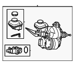 2979004221 - Body: Booster Assembly for Mercedes-Benz Image