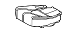 716120E230 - Body: Seat Cushion Pad for Lexus: TX350, TX500h, TX550h+ Image